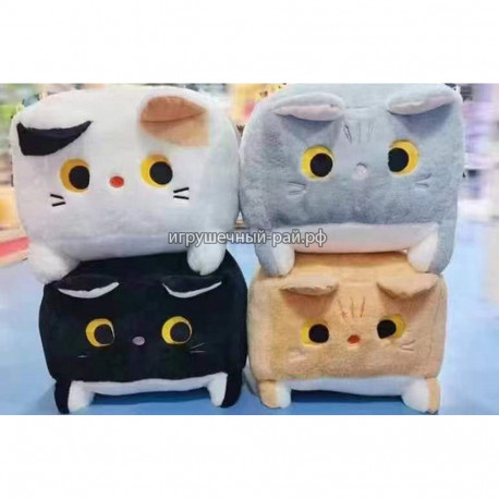 Заготовка Мягкая игрушка Котик кубик (40 см)