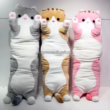 Мягкая игрушка Кот батон (90 см) в ассортименте AB-3-90CM