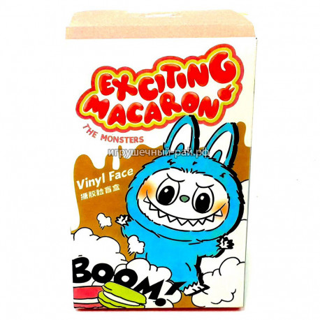 Брелок мягкая игрушка Эльф Лабубу Макарон 1 серия WJ137