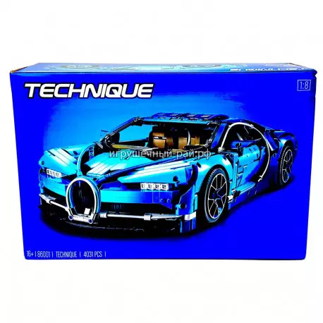 Конструктор Бугатти Чирон / Bugatti Chiron (1:8, 4031 дет) 86001