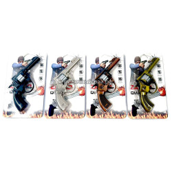 Пистолет с пистонами на блистере WX001