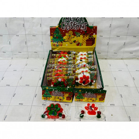 Игрушка-антистресс Сквиш таба Кошачья лапка (бокс из 16 шт) 104251