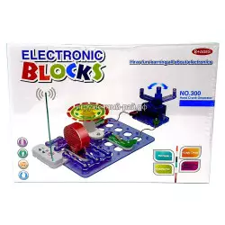 Конструктор Электронные блоки (свет и звук, 33 дет) 300