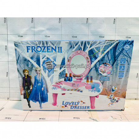 Столик - косметичка с зеркалом Холодное сердце 998A-5F