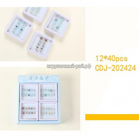 Накладные ногти бокс из 12 шт CDJ-202424