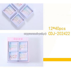 Накладные ногти бокс из 12 шт CDJ-202422