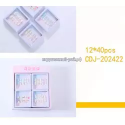 Накладные ногти бокс из 12 шт CDJ-202422