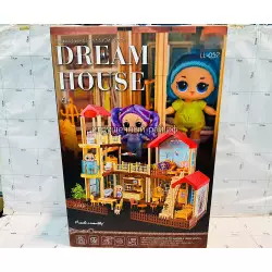 Домик Куколка в шаре LL-058