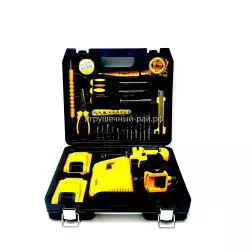 Дрель-шуруповерт аккумуляторный с инструментами 331-07