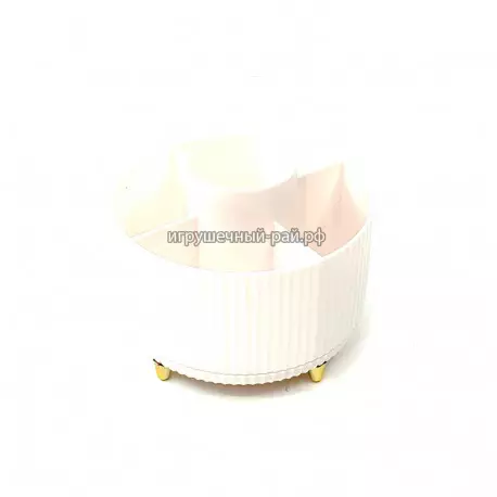 Органайзер для косметики и кистей для макияжа вращающийся YC-11