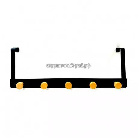 Вешалка навесная на 5 крючов XL-1216