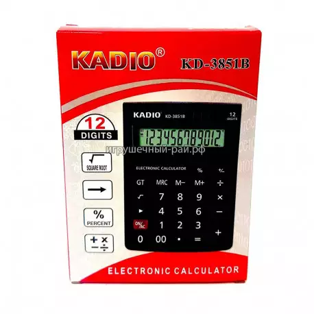 Калькулятор KADIO KD-3851B