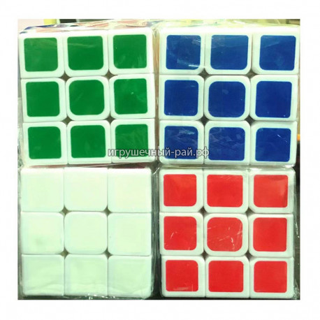 Кубик Рубика 3X3 (5 см) в упаковке M218-1