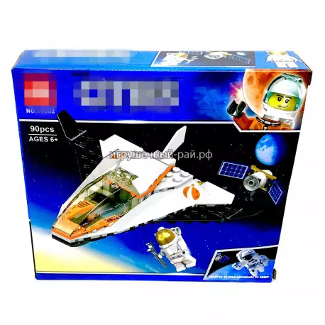 Конструктор Сити - Миссия по ремонту спутника (90 дет) 11382