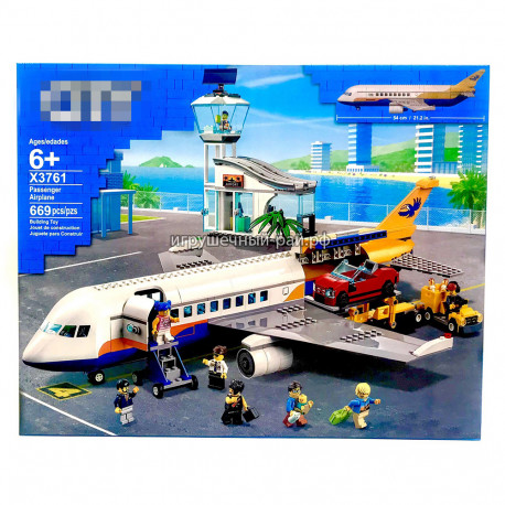 Конструктор Сити (669 дет) X3761