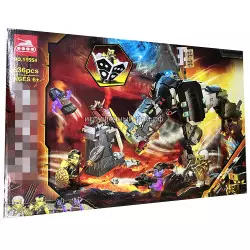 Конструктор Ниндзяго - Мино существо Зейна (Bela, 636 дет) 11554