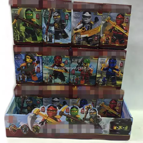 Конструкторы Ниндзяго в боксе 16 шт SX211