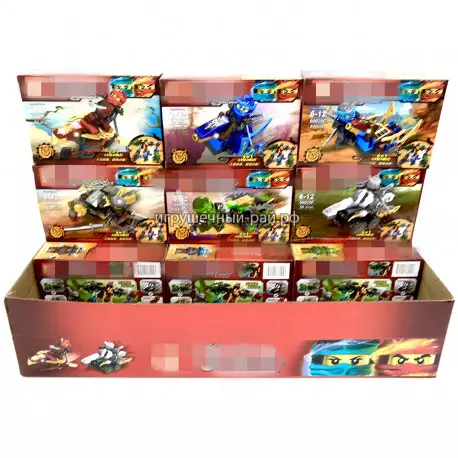 Конструкторы Ниндзяго (LY) в упаковке 12 шт 68025