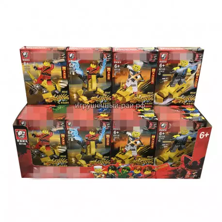 Конструктор Ниндзяго в уп 16 шт 68148