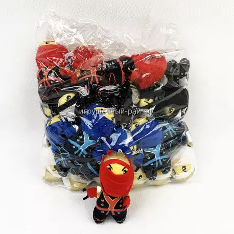 Мягкая игрушка Ниндзяго (13 см, упаковка из 24 шт)