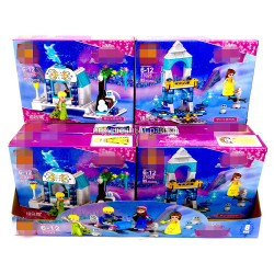 Конструктор Принцессы в боксе 8 шт 37025