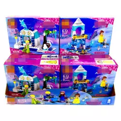 Конструктор Принцессы в боксе 8 шт 37025