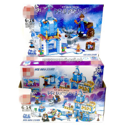 Конструкторы Принцессы (LB+, 4 вида, ~227+ дет) бокс из 4 шт LB637-1