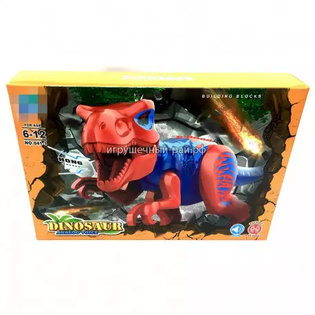 Конструктор Динозавр - Тираннозавр со звуком (звук) 041-1