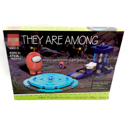 Конструктор Амонг Ас - Станция телепортации (QS08, 162 дет) 47036