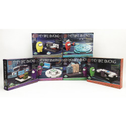 Конструкторы Амонг Ас (QS08, ~77+ дет) бокс из 6 шт 47042B