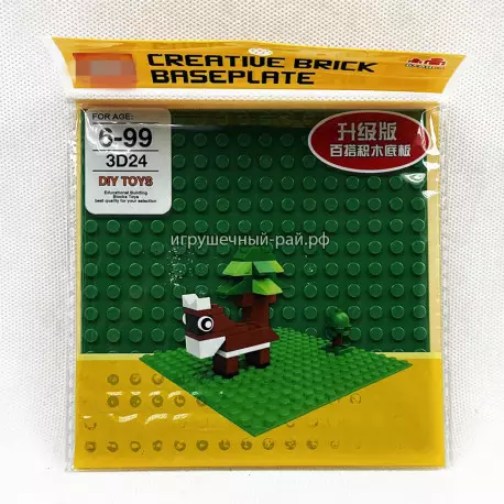 Площадка для конструктора (12,8 x 12,8 см) 3D24