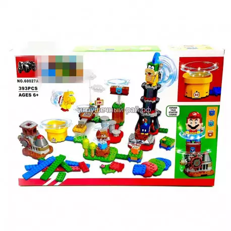 Конструктор Марио - Твои уровни! Твои Приключения! (393 дет) 60027A