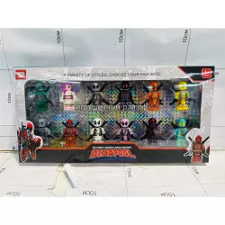 Фигурки для конструктора Супер-герои - Дедпул (набор из 12 шт) 33200