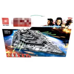 Конструктор Звёздные войны - Звёздный разрушитель первого ордена (Bela, 1457 дет) 10901