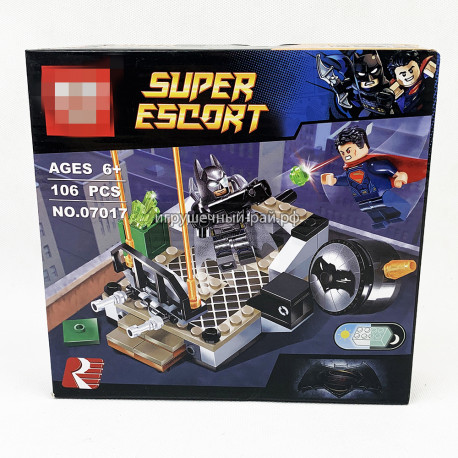 Конструктор Супер-герои - Битва Супермена и Бэтмена (Lepin, 106 дет) 07017