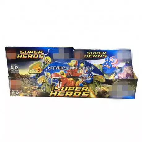 Конструктор Супер-герои (JLB, ~47 дет) в ассортименте 3D15