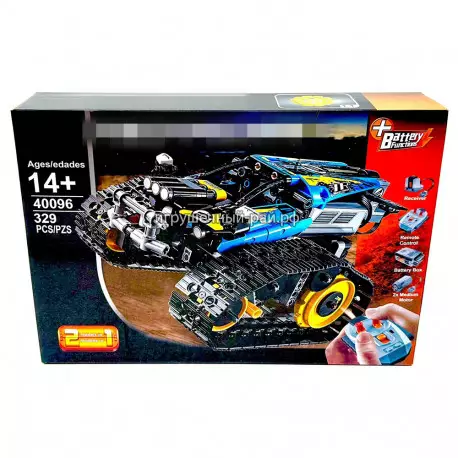 Конструктор Техник - Скоростной вездеход на ПУ (2 в 1, 329 дет) 40096