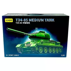 Конструктор Советский средний танк Т-34-85 (1:28, 1263 дет) 97007