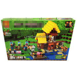 Конструктор Майнкрафт - Фермерский коттедж (Bela, 560 дет) 10813