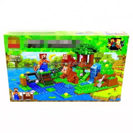 Конструктор Майнкрафт - Дрессировка обезьян (Bela, 226 дет) 10961
