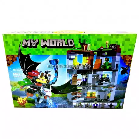 Конструктор Майнкрафт - Король драконов (Lari, 580 дет) 11268