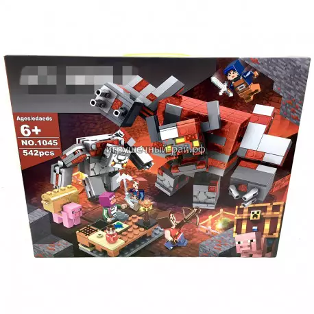 Конструктор Майнкрафт - Битва за красную пыль (542 дет) 1045