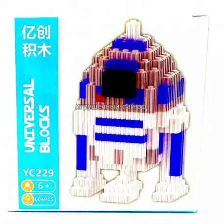 Микро-конструктор Робот (604 дет) YC229