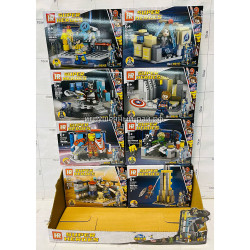 Конструкторы Супер-герои (HR, 8 видов) бокс из 8 шт HR900