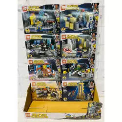 Конструкторы Супер-герои (HR, 8 видов) бокс из 8 шт HR900