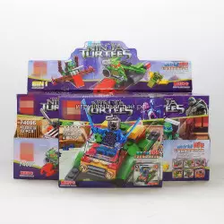 Конструкторы Черепашки ниндзя в боксе 6 шт 74007