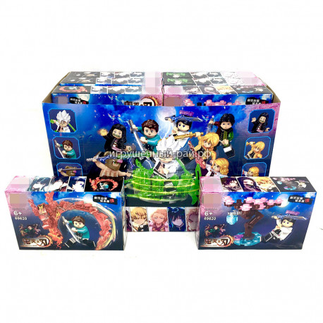 Конструкторы фигурки Герои (бокс из 16 шт) 69620