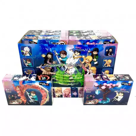 Конструкторы фигурки Герои (бокс из 16 шт) 69620