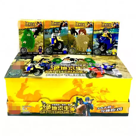 Конструкторы (Lele) в боксе 16 шт 36054