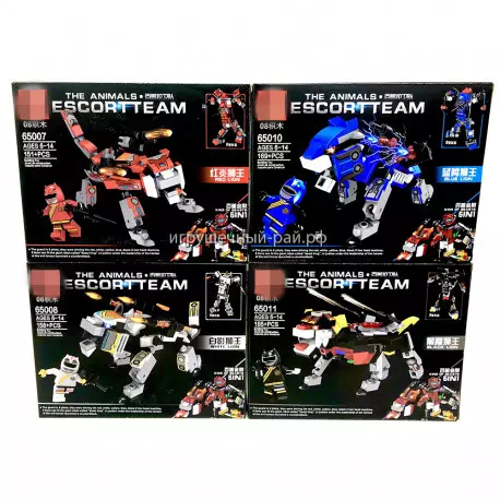 Конструктор Трансформер 4 вида 65007-65011